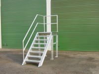escalier alu